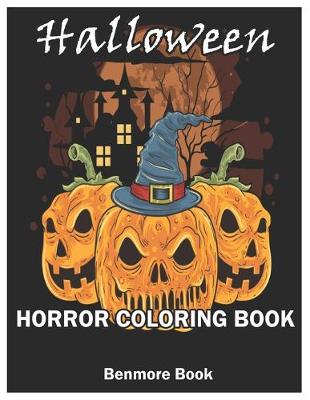 Cover of Halloween Horror Coloring Book