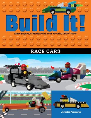 Book cover for Build It! Race Cars