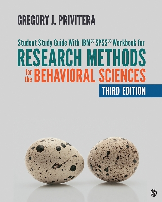 Book cover for Student Study Guide With IBM® SPSS® Workbook for Research Methods for the Behavioral Sciences