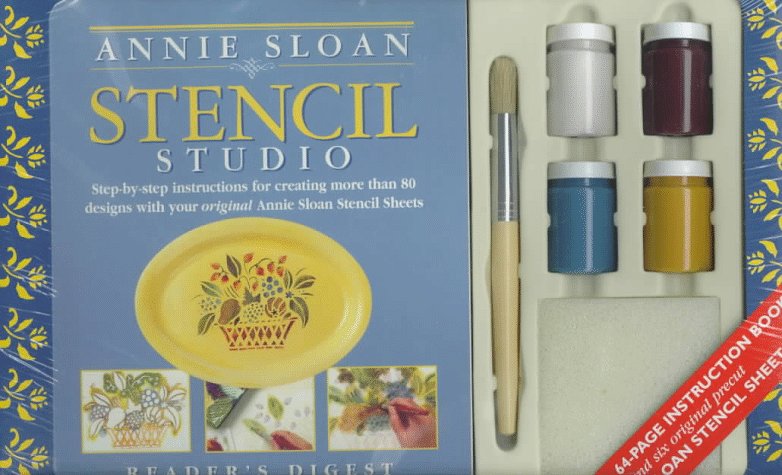 Book cover for Annie Sloan Stencil Studio