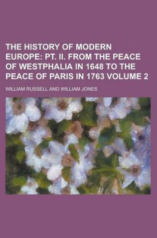 Cover of The History of Modern Europe Volume 2