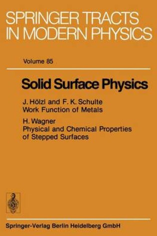 Cover of Solid Surface Physics