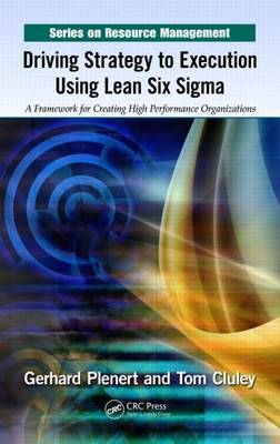 Book cover for Driving Strategy to Execution Using Lean Six SIGMA