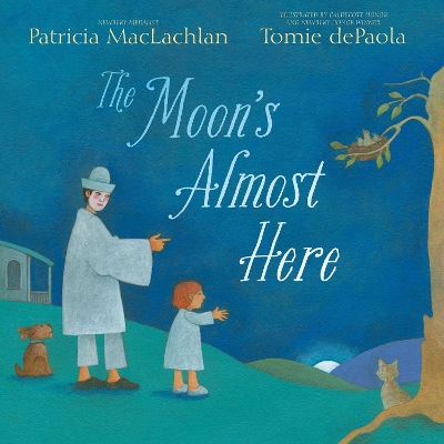 Book cover for The Moon's Almost Here