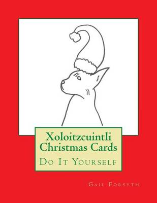 Book cover for Xoloitzcuintli Christmas Cards