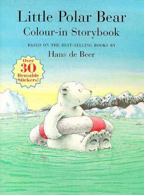 Book cover for Little Polar Bear Colour-in Storybook