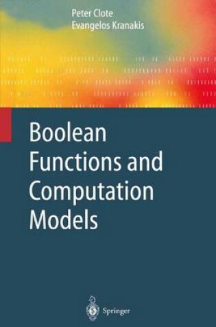 Cover of Boolean Functions and Computation Models