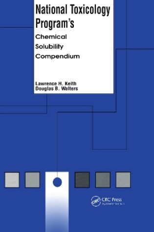 Cover of National Toxicology Program's Chemical Solubility Compendium