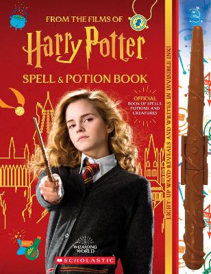 Book cover for Harry Potter Spell & Potion Book