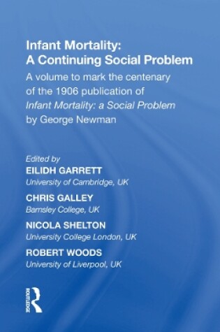 Cover of Infant Mortality: A Continuing Social Problem