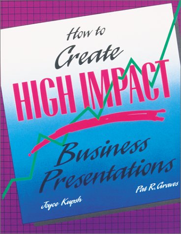 Book cover for How to Create High Impact Business Presentations