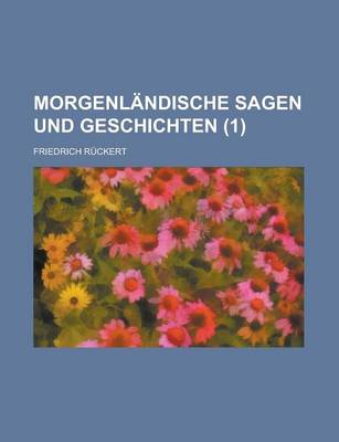 Book cover for Morgenlandische Sagen Und Geschichten (1)