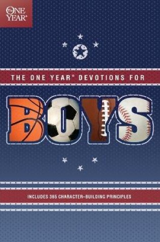 Cover of One Year Book of Devotions for Boys