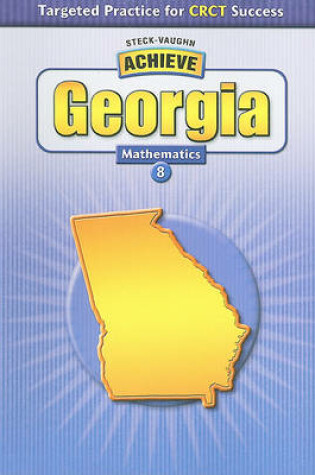 Cover of Achieve Georgia Mathematics, Grade 8