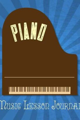 Cover of Piano Music Lesson Journal