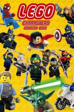 Cover of Lego Characters Coloring Book
