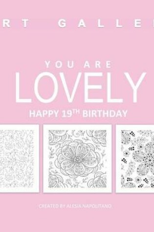 Cover of Lovely Happy 19th Birthday