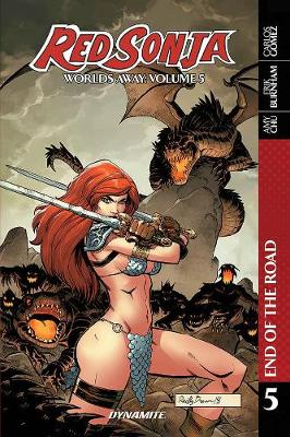 Book cover for Red Sonja Worlds Away Vol 05 End of Road