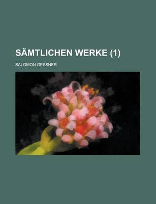 Book cover for Samtlichen Werke (1 )