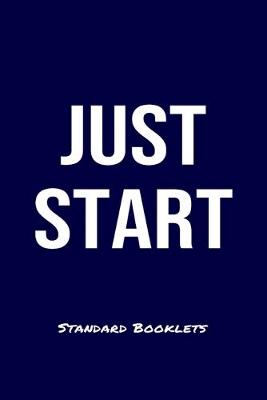 Book cover for Just Start Standard Booklets