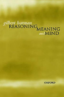 Book cover for Reasoning, Meaning, and Mind