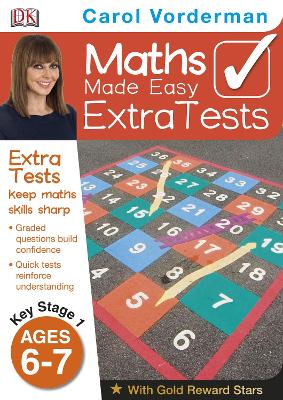 Book cover for Maths Made Easy Extra Tests Ages 6-7 Key Stage 1