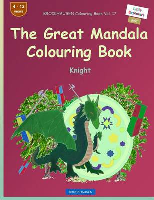 Book cover for BROCKHAUSEN Colouring Book Vol. 17 - The Great Mandala Colouring Book
