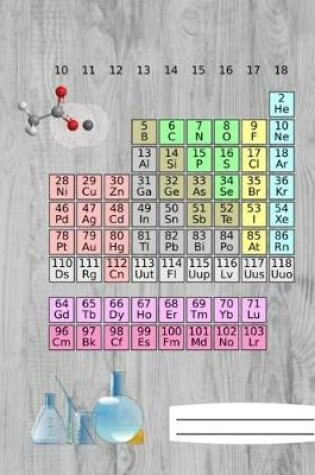 Cover of Science Chemistry Lab Composition Notebook