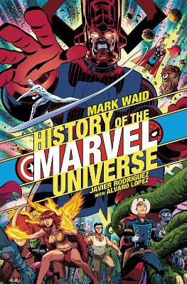 Book cover for History of the Marvel Universe