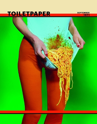 Book cover for Toiletpaper Magazine 8