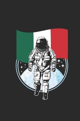 Book cover for Mexico Flag - Astronaut Moon