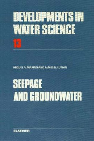 Cover of Seepage and Groundwater