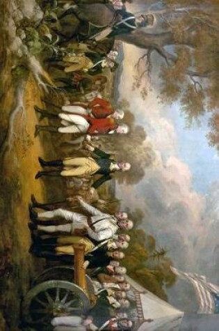 Cover of American Revolution Surrender of General Burgoyne John Trumbull Painting Journal