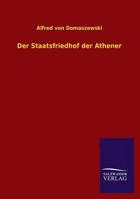 Book cover for Der Staatsfriedhof Der Athener