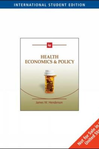 Cover of Health Economics and Policy