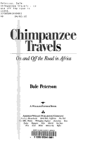 Book cover for Chimpanzee Travels: on and off the Road in Africa