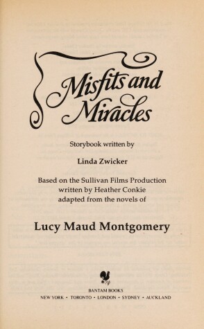 Book cover for Misfits and Miracles