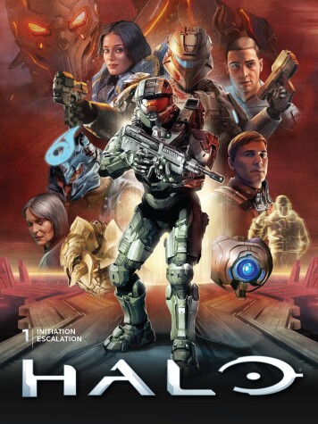 Book cover for Halo: Escalation Library Edition