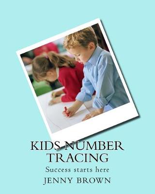 Book cover for Kids Number Tracing