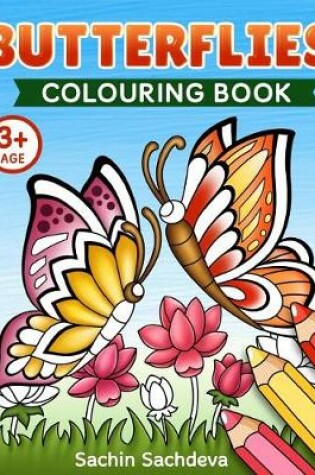 Cover of Butterflies Colouring Book