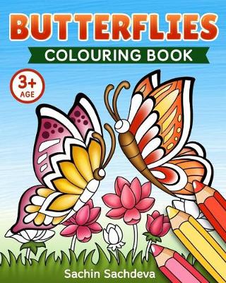 Book cover for Butterflies Colouring Book