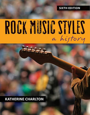 Book cover for Rock Music Styles with Rhapsody Discount Card