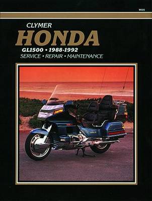 Book cover for Honda Gl1500 88-92