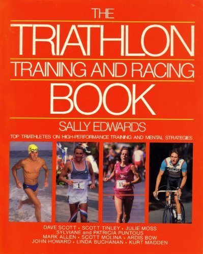 Book cover for The Triathlon Training and Racing Book