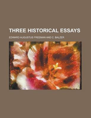 Book cover for Three Historical Essays