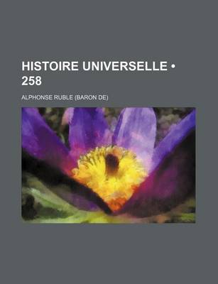 Book cover for Histoire Universelle (258)