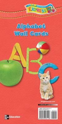 Book cover for DLM Early Childhood Express, Alphabet Wall Cards English