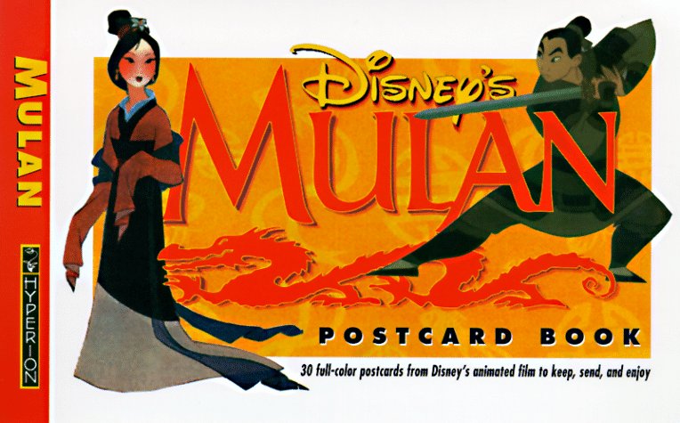 Book cover for "Mulan" Postcard Book
