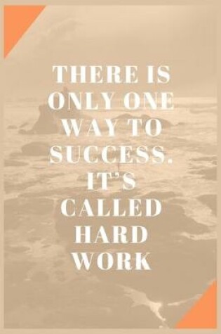 Cover of There is only one way to success It's called hard work