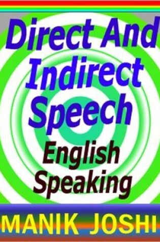 Cover of Direct and Indirect Speech : English Speaking